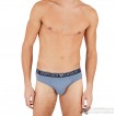 Quần lót nam Emporio Armani Endurance Stretch Cotton Brief 2-pack Grey/Blue